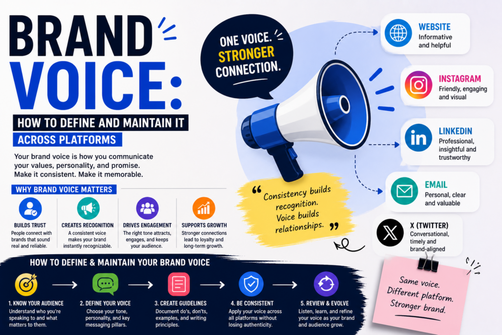 Brand Voice: How to Define and Maintain It Across Platforms