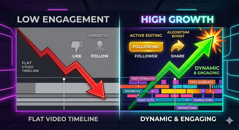 How Video Editing Impacts Social Media Growth